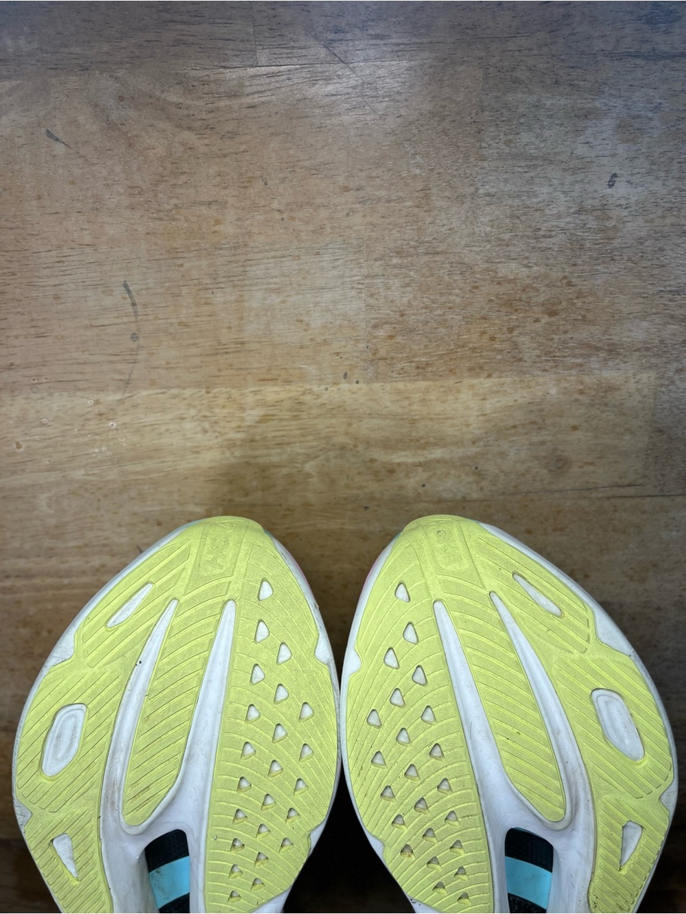 Hoka One One Skyward X Womens Size 8 Running Shoes Sneakers Mint/Blue Spark - Picture 10 of 12